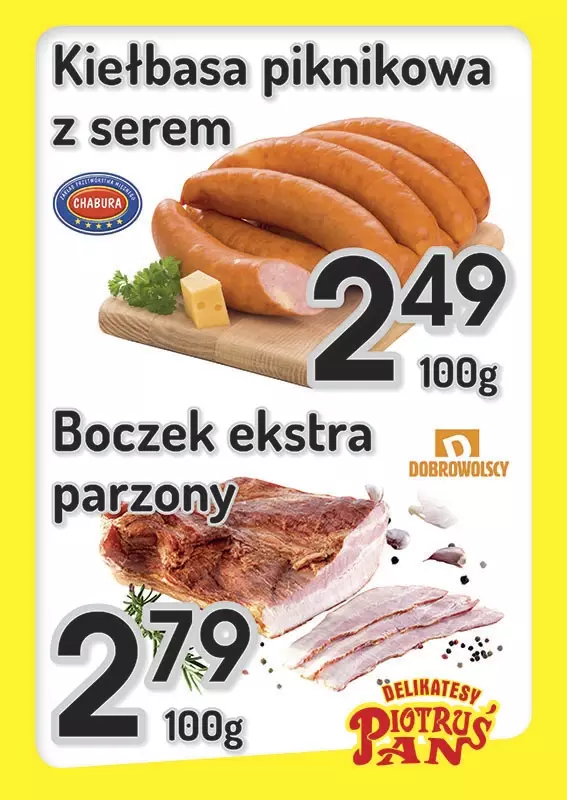 Delikatesy Piotruś Pan - gazetka promocyjna Plakaty promocyjne od środy 27.08 do środy 03.09 - strona 3