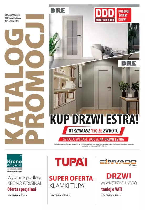 Dobre Dla Domu - gazetka promocyjna Katalog promocji od środy 12.03 do środy 30.04