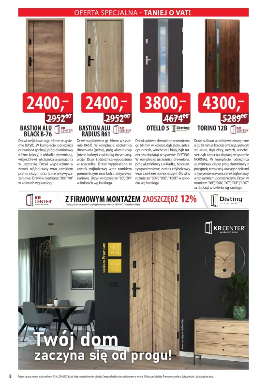 Dobre Dla Domu - gazetka promocyjna Katalog od środy 03.09 do piątku 31.10 - strona 8