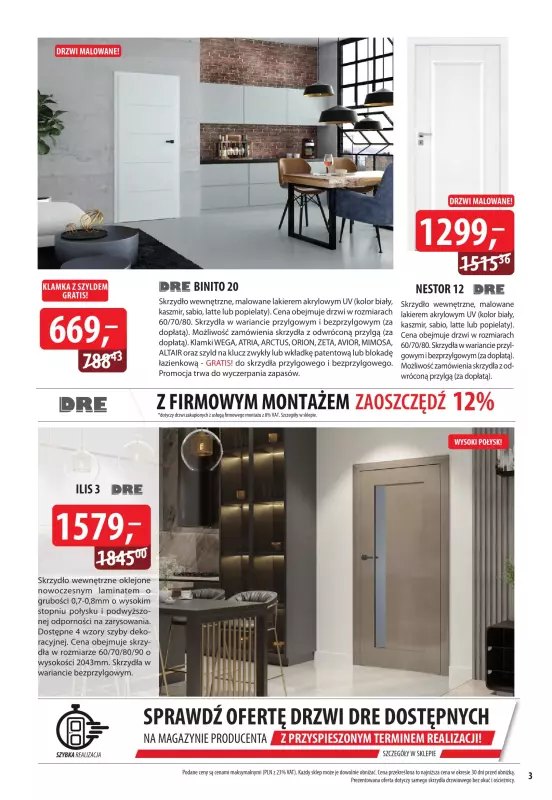 Dobre Dla Domu - gazetka promocyjna Katalog od środy 03.09 do piątku 31.10 - strona 3