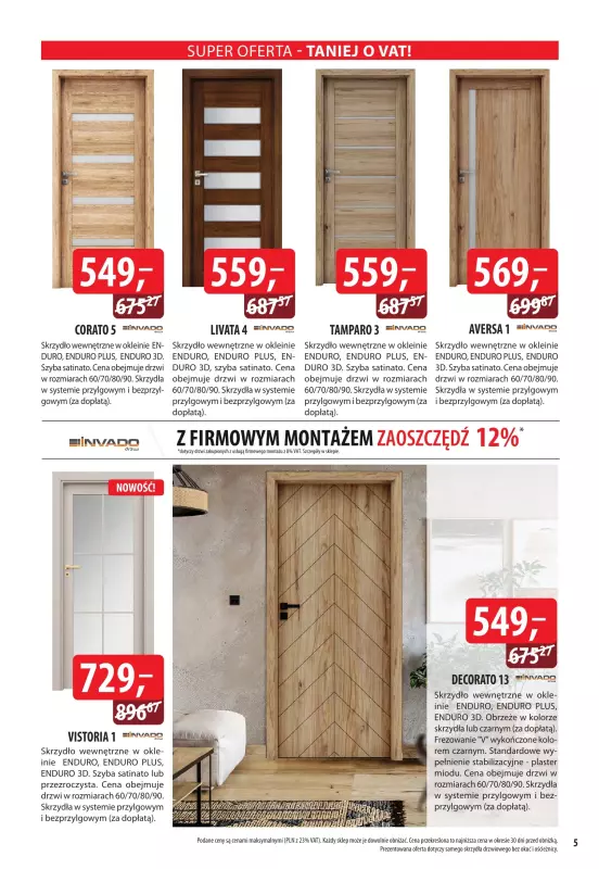Dobre Dla Domu - gazetka promocyjna Katalog od środy 03.09 do piątku 31.10 - strona 5