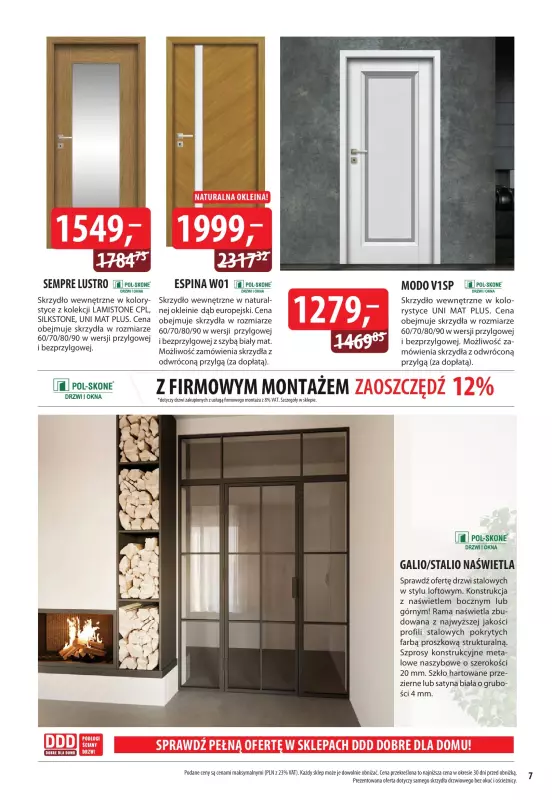 Dobre Dla Domu - gazetka promocyjna Katalog od środy 03.09 do piątku 31.10 - strona 7