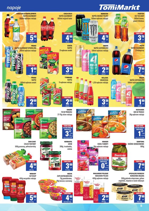 Tomi Markt - gazetka promocyjna Gazetka od piątku 04.07 do czwartku 17.07 - strona 5