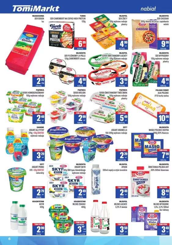 Tomi Markt - gazetka promocyjna Gazetka od piątku 01.08 do czwartku 14.08 - strona 6
