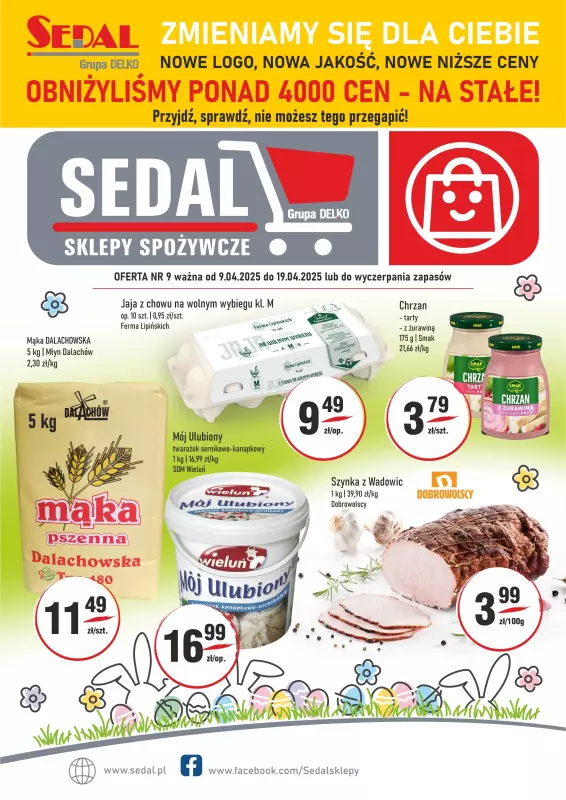 Sedal - gazetka promocyjna Gazetka od piątku 09.05 do poniedziałku 19.05
