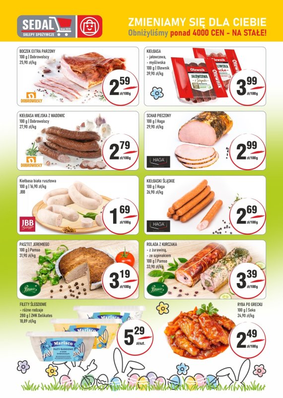 Sedal - gazetka promocyjna Gazetka od piątku 09.05 do poniedziałku 19.05 - strona 4