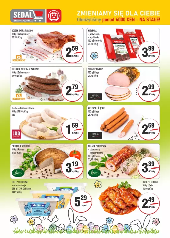 Sedal - gazetka promocyjna Gazetka od piątku 09.05 do poniedziałku 19.05 - strona 4