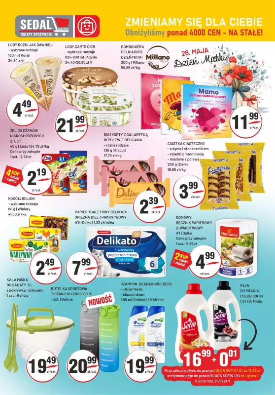 Sedal - gazetka promocyjna Gazetka od środy 21.05 do wtorku 27.05 - strona 3