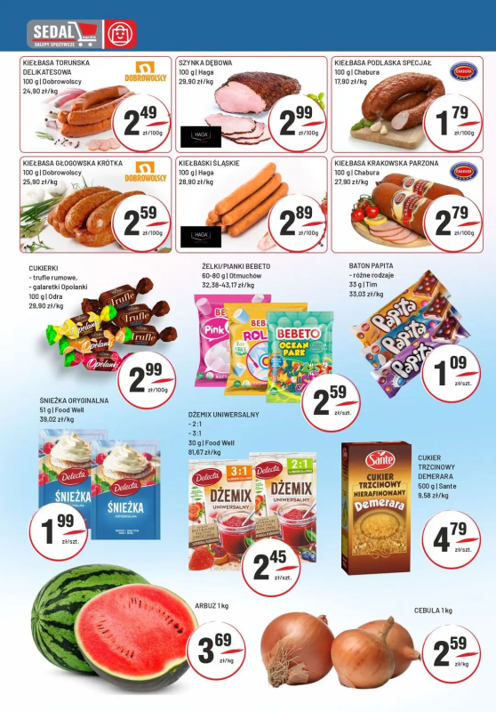 Sedal - gazetka promocyjna Gazetka od środy 02.07 do wtorku 08.07 - strona 2