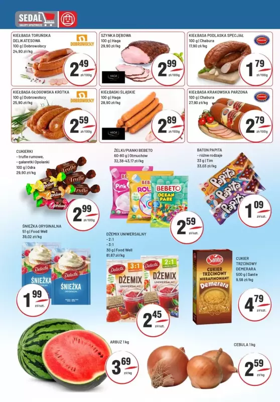 Sedal - gazetka promocyjna Gazetka od środy 02.07 do wtorku 08.07 - strona 2