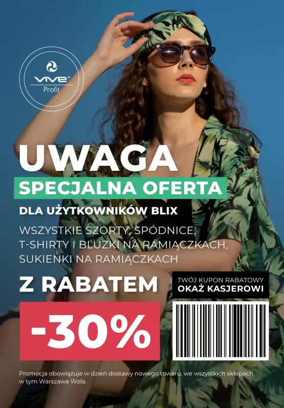 Vive Profit - gazetka promocyjna Gazetka od poniedziałku 07.07 do czwartku 17.07