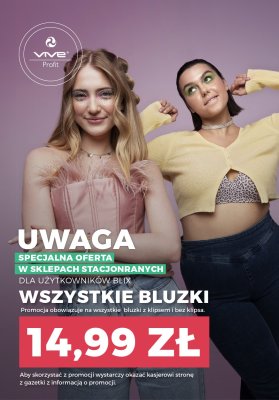 Vive Profit - gazetka promocyjna Gazetka od piątku 01.08 do niedzieli 31.08