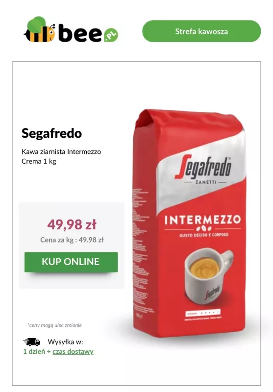 Bee.pl - gazetka promocyjna Letnia strefa kawosza od środy 23.04 do środy 30.04 - strona 2