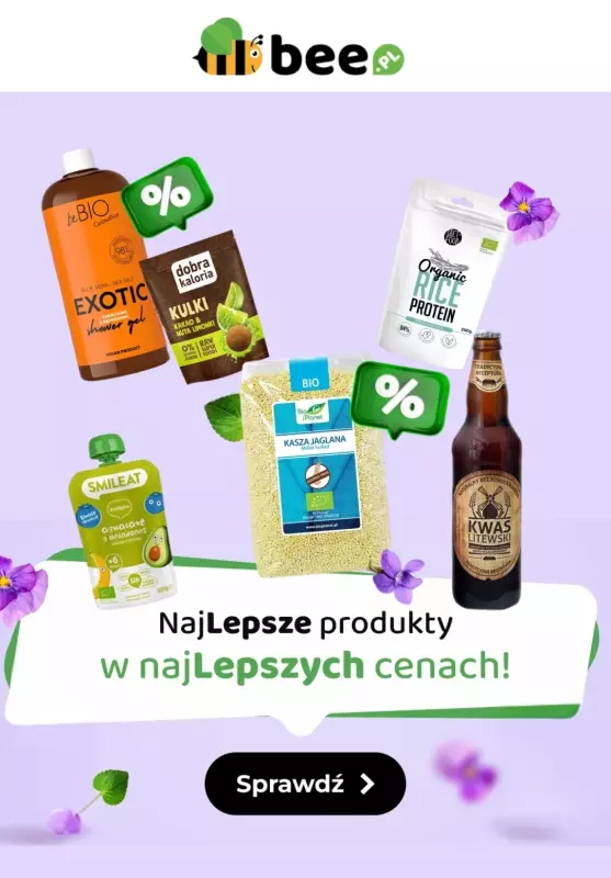 Bee.pl - gazetka promocyjna Majowe okazje! od piątku 09.05 do niedzieli 18.05