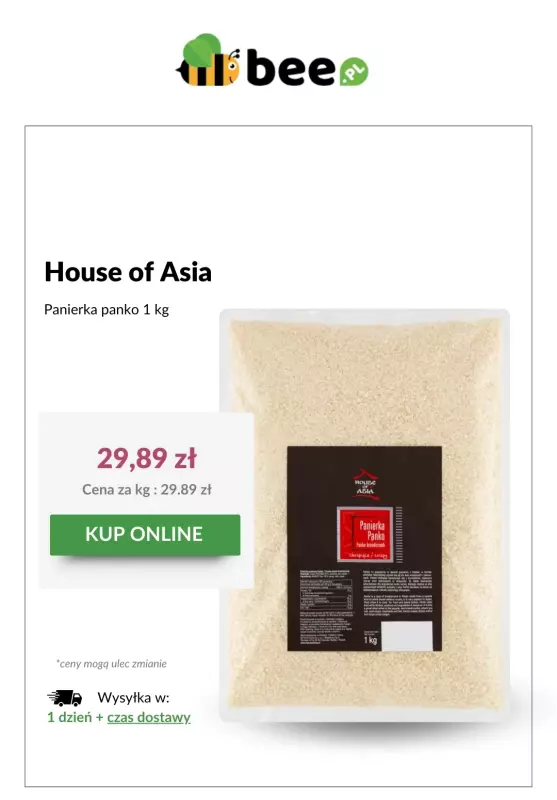Bee.pl - gazetka promocyjna Produkty na pyszne dania kuchni azjatyckiej   - strona 3