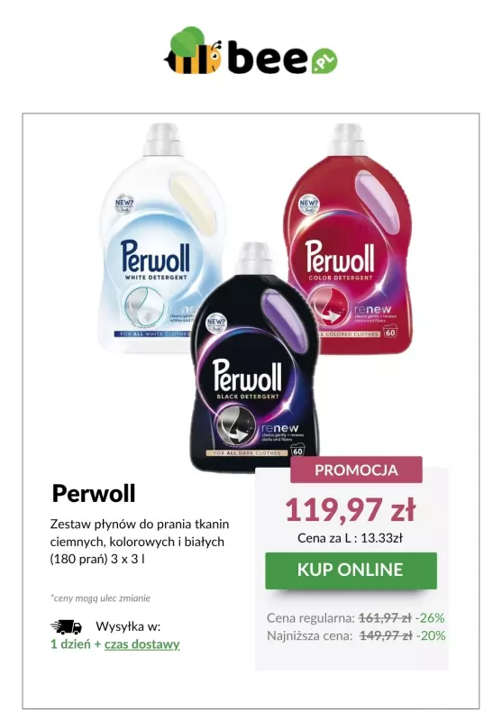 Bee.pl - gazetka promocyjna Do -22% płyny do prania   - strona 3