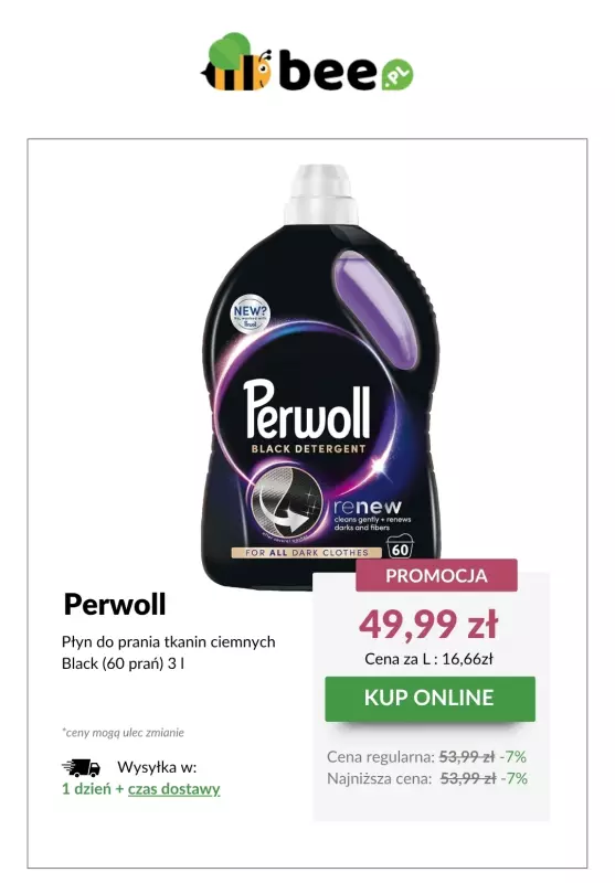 Bee.pl - gazetka promocyjna Do -22% płyny do prania od wtorku 27.05 do niedzieli 01.06 - strona 4