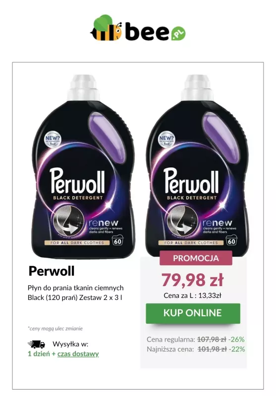 Bee.pl - gazetka promocyjna Do -22% płyny do prania od wtorku 27.05 do czwartku 05.06 - strona 5