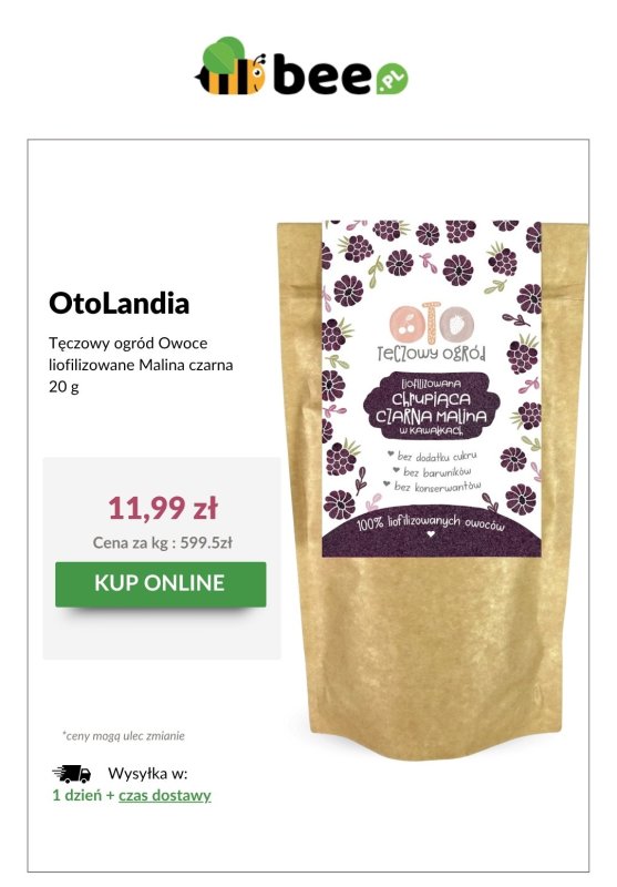 Bee.pl - gazetka promocyjna Zdrowe przekąski od poniedziałku 30.06 do niedzieli 06.07 - strona 9