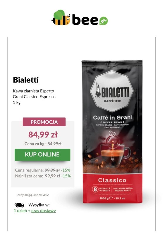 Bee.pl - gazetka promocyjna Poranek z kawą PROMOCJE od wtorku 01.07 do wtorku 08.07 - strona 2