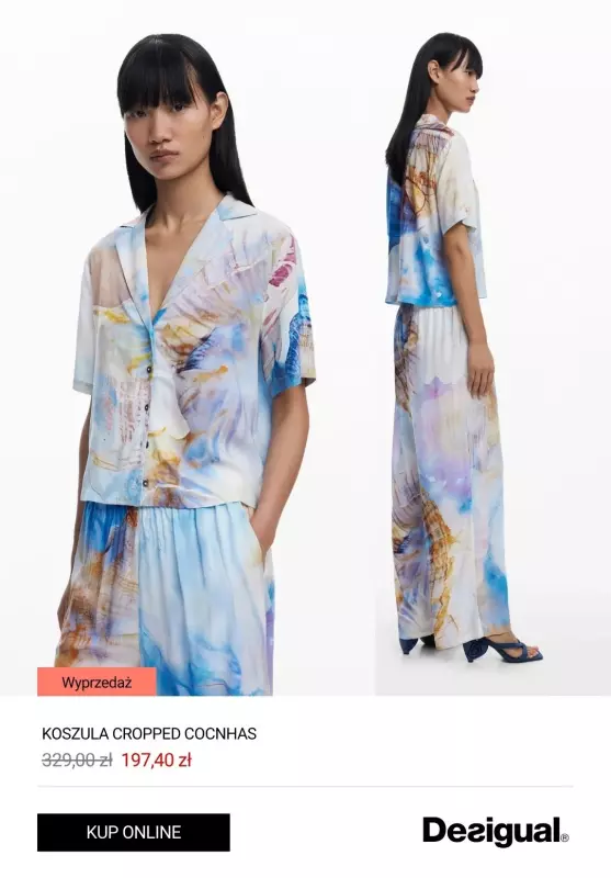 Desigual - gazetka promocyjna Do -50% odzież plażowa od środy 18.06  - strona 5