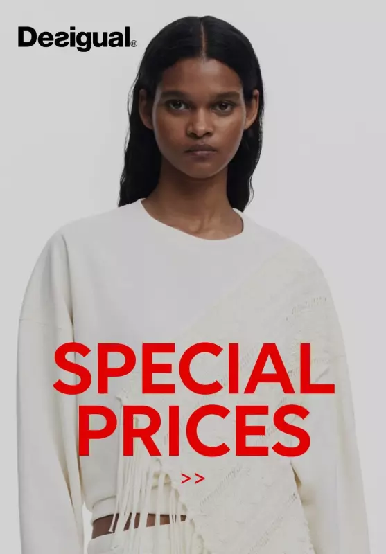 Desigual - gazetka promocyjna Special Prices od wtorku 05.08 