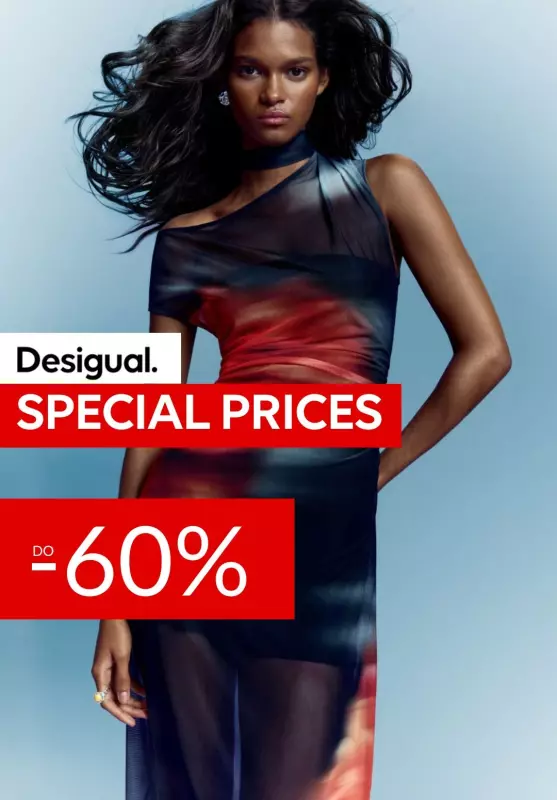 Desigual - gazetka promocyjna Do -60% special prices od piątku 29.08 