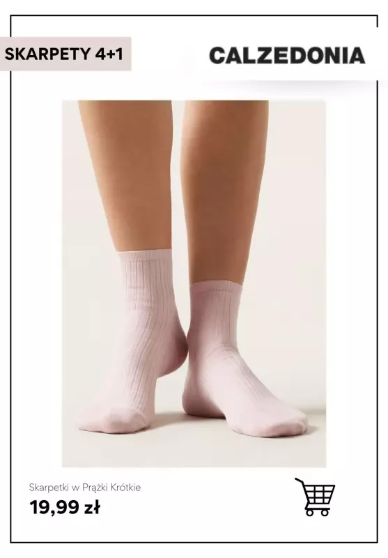 Calzedonia - gazetka promocyjna Skarpetki 4+1 od środy 19.03  - strona 9