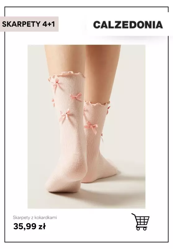 Calzedonia - gazetka promocyjna Skarpetki 4+1 od środy 19.03  - strona 14