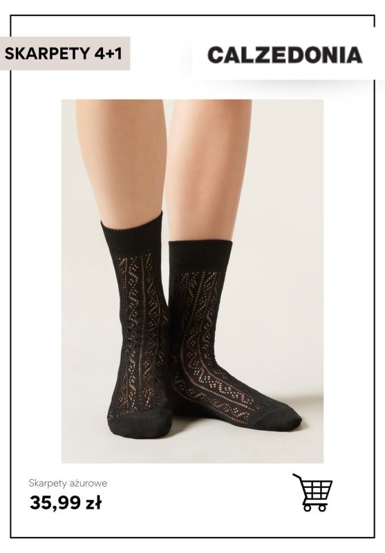 Calzedonia - gazetka promocyjna Skarpetki 4+1 od środy 19.03  - strona 6
