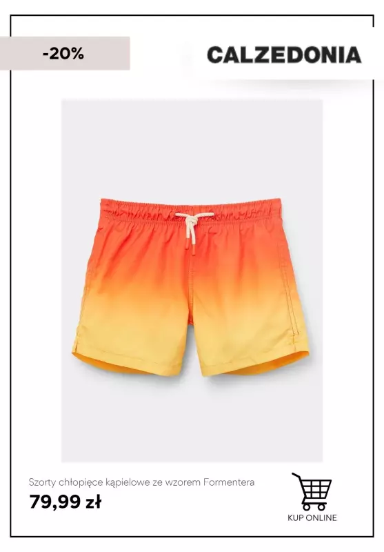 Calzedonia - gazetka promocyjna -20% na kąpielówki męskie i stroje dziecięce   - strona 3