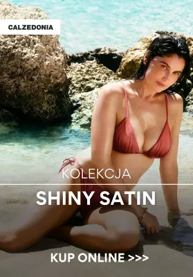 Calzedonia - gazetka promocyjna Kolekcja błyszczących bikini od wtorku 10.06 