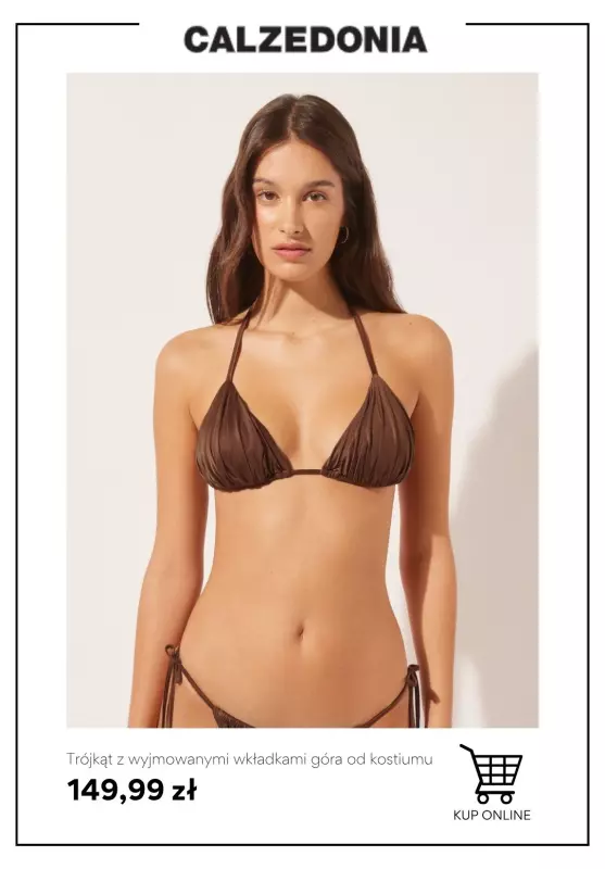 Calzedonia - gazetka promocyjna Kolekcja błyszczących bikini od wtorku 10.06  - strona 7