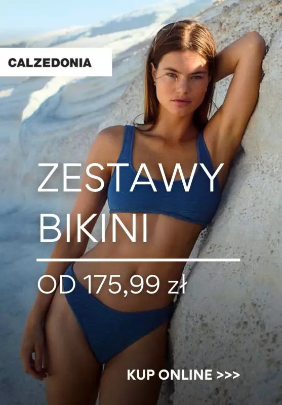 Calzedonia - gazetka promocyjna Zestawy bikini od 175,99 zł od środy 18.06 