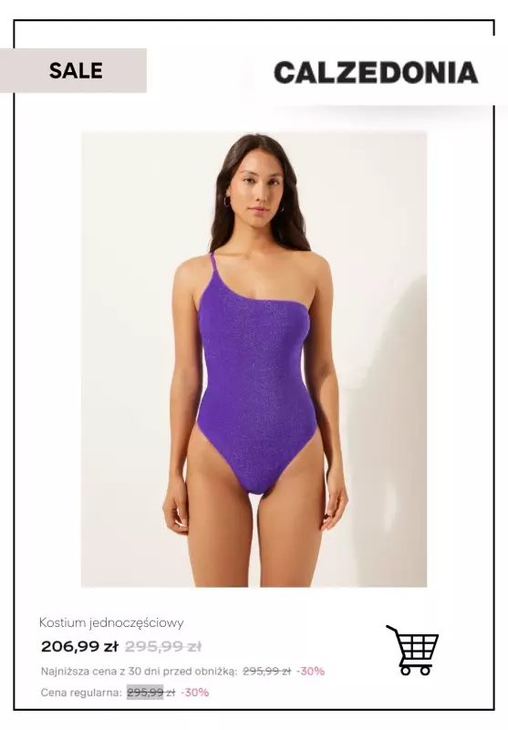 Calzedonia - gazetka promocyjna Do -50% stroje jednoczęściowe od poniedziałku 14.07  - strona 7