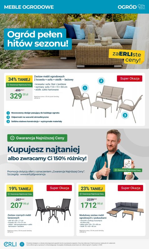 Erli - gazetka promocyjna Gazetka od poniedziałku 12.05 do niedzieli 18.05 - strona 2
