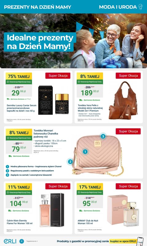 Erli - gazetka promocyjna Gazetka od poniedziałku 12.05 do niedzieli 18.05 - strona 9