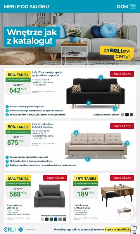 Erli - gazetka promocyjna Gazetka od poniedziałku 12.05 do niedzieli 18.05 - strona 4