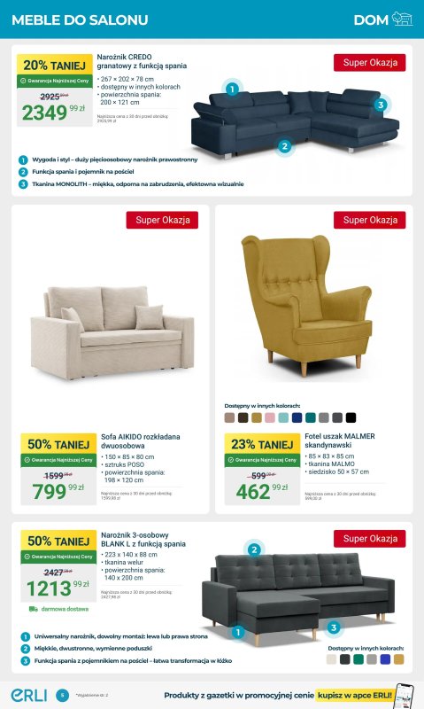 Erli - gazetka promocyjna Gazetka od poniedziałku 12.05 do niedzieli 18.05 - strona 5