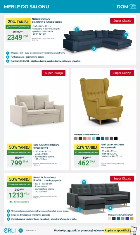 Erli - gazetka promocyjna Gazetka od poniedziałku 12.05 do niedzieli 18.05 - strona 5