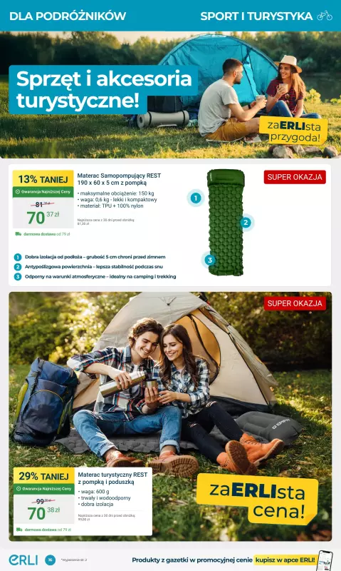 Erli - gazetka promocyjna Gazetka od poniedziałku 26.05 do niedzieli 08.06 - strona 16