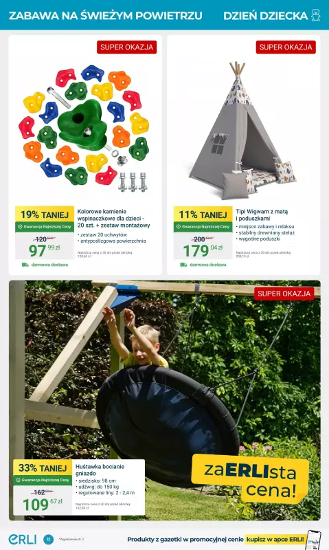 Erli - gazetka promocyjna Gazetka od poniedziałku 26.05 do niedzieli 08.06 - strona 12