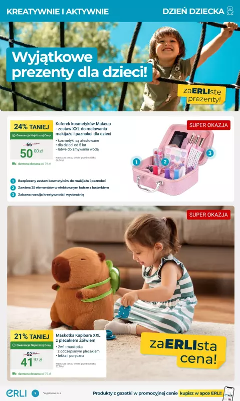 Erli - gazetka promocyjna Gazetka od poniedziałku 26.05 do niedzieli 08.06 - strona 9