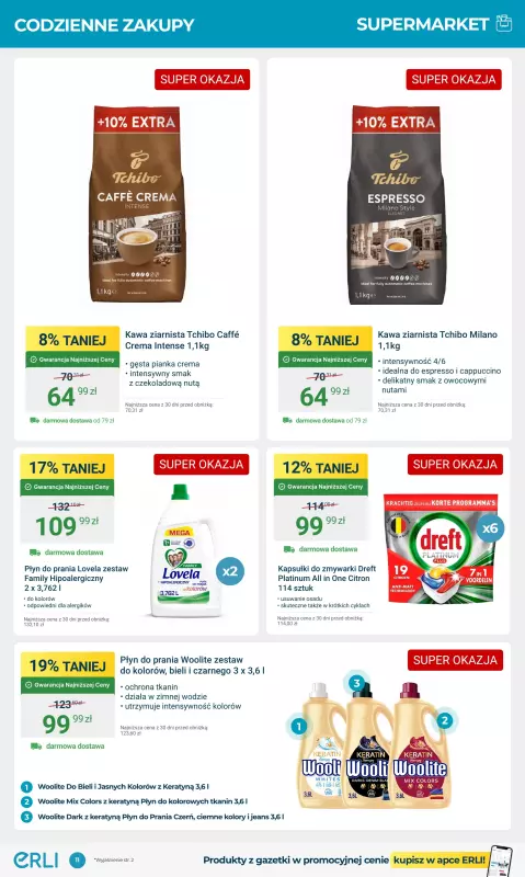 Erli - gazetka promocyjna Gazetka od soboty 14.06 do niedzieli 22.06 - strona 11