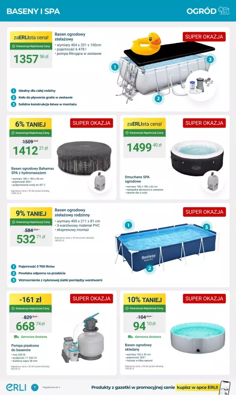 Erli - gazetka promocyjna Gazetka od soboty 14.06 do niedzieli 22.06 - strona 7