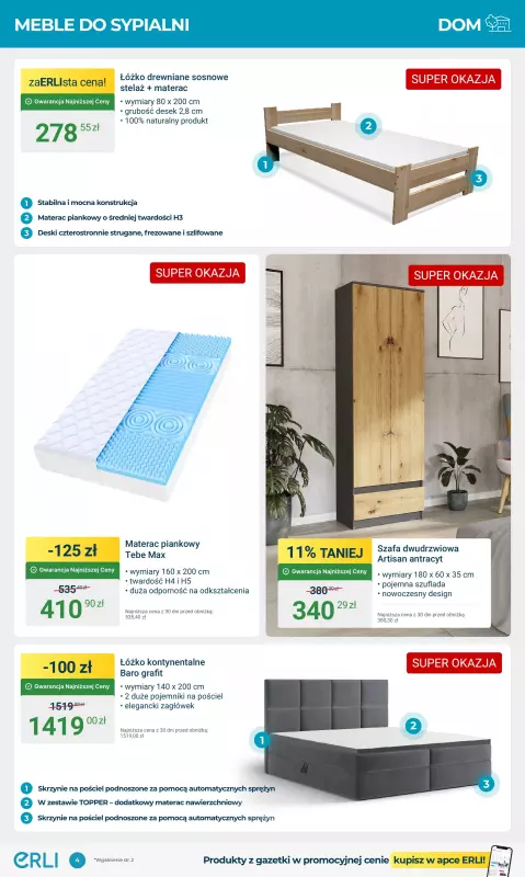 Erli - gazetka promocyjna Gazetka od środy 18.06 do niedzieli 22.06 - strona 4