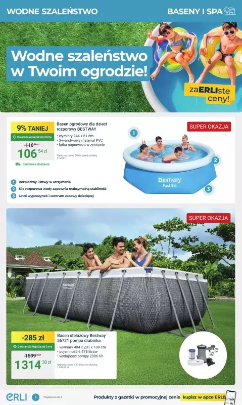 Erli - gazetka promocyjna Gazetka od piątku 20.06 do niedzieli 06.07 - strona 5