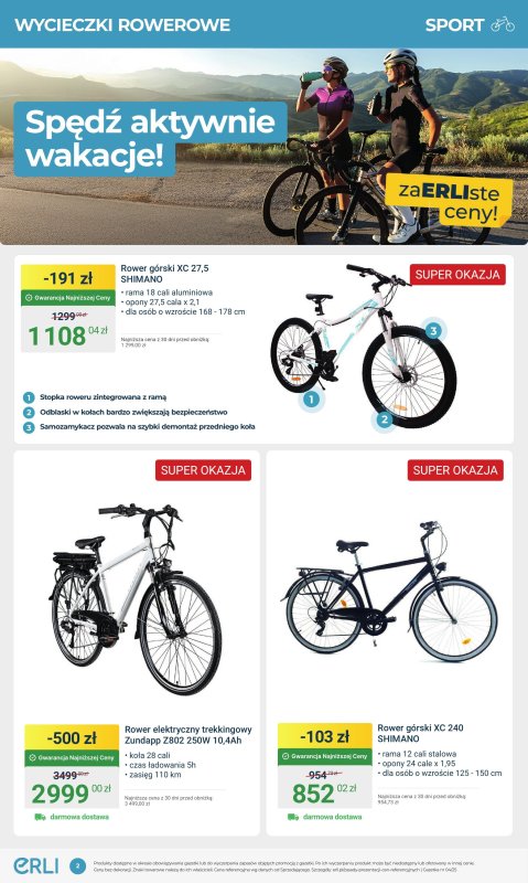 Erli - gazetka promocyjna Gazetka od poniedziałku 23.06 do niedzieli 06.07 - strona 2
