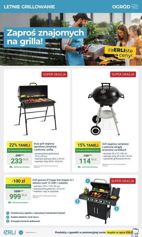 Erli - gazetka promocyjna Gazetka od środy 25.06 do niedzieli 06.07 - strona 9