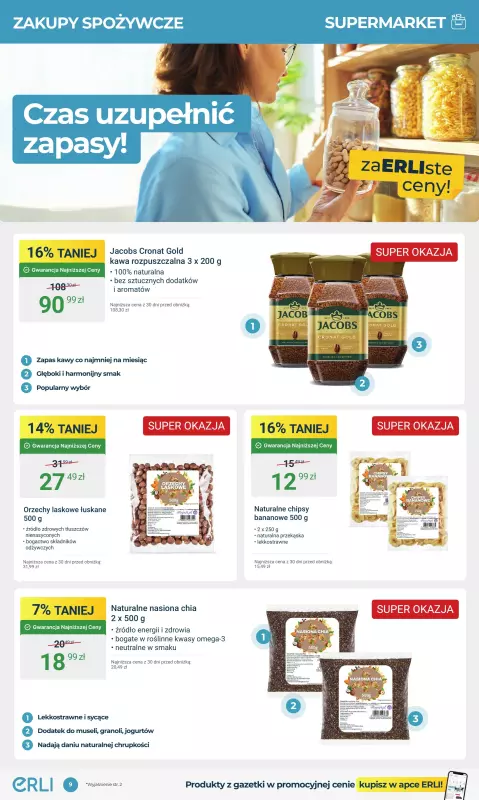 Erli - gazetka promocyjna Gazetka od wtorku 01.07 do niedzieli 06.07 - strona 9